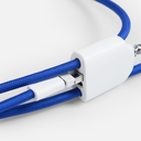 Кабель-ланьярд energyFlex Pro, синий для нанесения логотипа