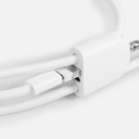 Кабель-ланьярд energyFlex Pro, белый для нанесения логотипа