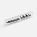 Ручка шариковая Prodir DS4 PMM-P в футляре, черная для нанесения логотипа