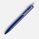 Ручка шариковая Outliner, синяя с белым для нанесения логотипа
