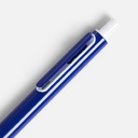 Ручка шариковая Outliner, синяя с белым для нанесения логотипа