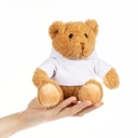 Мягкая игрушка «Мишка Cuddleton» в белом худи для нанесения логотипа