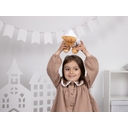 Мягкая игрушка «Мишка Cuddleton» в белом худи для нанесения логотипа