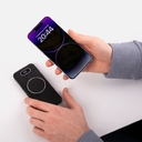 Аккумулятор Omni Qi 10000 мАч, ver.2, черный для нанесения логотипа