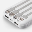 Аккумулятор Omni Qi 10000 мАч, ver.2, белый для нанесения логотипа