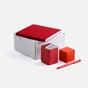 Набор Square, красный для нанесения логотипа