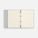 Ежедневник Ringo, недатированный, серебристый для нанесения логотипа