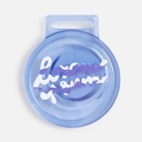 Медаль Glassglow, голубая для нанесения логотипа
