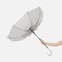 Зонт-трость Jolly Brolly, светло-серый для нанесения логотипа