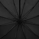 Зонт-трость Sombrella, черный для нанесения логотипа