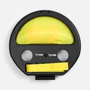 Подвижная игра с мячом Nice Catch, черная с желтым для нанесения логотипа