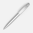 Ручка шариковая Moor Silver, ver.2, серебристый металлик для нанесения логотипа