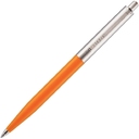 Ручка шариковая Senator Point Metal, ver.2, оранжевая для нанесения логотипа