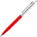 Ручка шариковая Senator Point Metal, ver.2, красная для нанесения логотипа