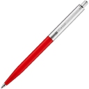 Ручка шариковая Senator Point Metal, ver.2, красная для нанесения логотипа