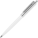 Ручка шариковая Senator Point Metal, ver.2, белая для нанесения логотипа