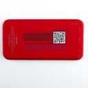 Аккумулятор Uniscend All Day Type-C 10000 мАч, красный для нанесения логотипа