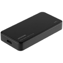 Внешний SSD диск Drop Light, с подсветкой гравировки, 512 Гб для нанесения логотипа