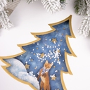 Коробка Christmas Tree, L для нанесения логотипа