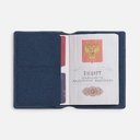 Обложка для паспорта Detalli, синяя для нанесения логотипа