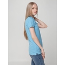 Рубашка поло женская Virma lady, голубая, размер S для нанесения логотипа