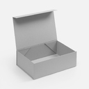 Коробка складная RealBig Fold, серая для нанесения логотипа