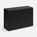Коробка складная RealBig Fold, черная для нанесения логотипа
