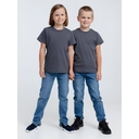 Футболка детская T-Bolka Kids, темно-серая (графит), 6 лет для нанесения логотипа