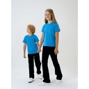 Футболка детская T-Bolka Kids, бирюзовая, 6 лет для нанесения логотипа