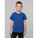 Футболка детская T-Bolka Kids, ярко-синяя, 6 лет для нанесения логотипа