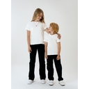 Футболка детская T-Bolka Kids, белая (теплый оттенок), 8 лет для нанесения логотипа