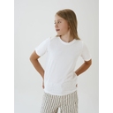 Футболка детская T-Bolka Kids, белая (белоснежная), 6 лет для нанесения логотипа