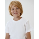 Футболка детская T-Bolka Kids, белая (белоснежная), 6 лет для нанесения логотипа