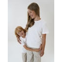Футболка детская T-Bolka Kids, белая (белоснежная), 6 лет для нанесения логотипа