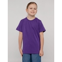 Футболка детская T-Bolka Kids, фиолетовая, 6 лет для нанесения логотипа