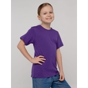Футболка детская T-Bolka Kids, фиолетовая, 6 лет для нанесения логотипа