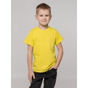 Футболка детская T-Bolka Kids, желтая, 8 лет для нанесения логотипа