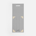 Коробка складная New Case Fold, серая для нанесения логотипа