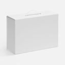 Коробка складная New Case Fold, белая для нанесения логотипа