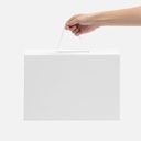 Коробка складная New Case Fold, белая для нанесения логотипа