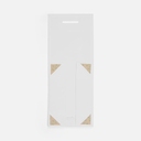 Коробка складная New Case Fold, белая для нанесения логотипа