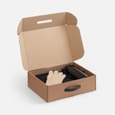 Коробка Light Case, ver.2, бежевая для нанесения логотипа