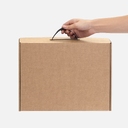Коробка Light Case, ver.2, бежевая для нанесения логотипа