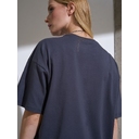Футболка Oversize Premium, темно-серая (антрацит), размер S для нанесения логотипа