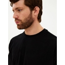 Футболка Oversize Premium, черная, размер S для нанесения логотипа