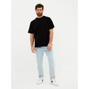 Футболка Oversize Premium, черная, размер S для нанесения логотипа