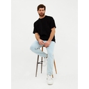Футболка Oversize Premium, черная, размер S для нанесения логотипа