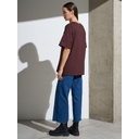 Футболка Oversize Premium, коричневая (шоколад), размер S для нанесения логотипа