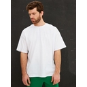 Футболка Oversize Premium, белая, размер S для нанесения логотипа