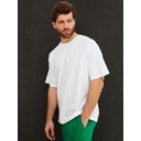 Футболка Oversize Premium, белая, размер S для нанесения логотипа
